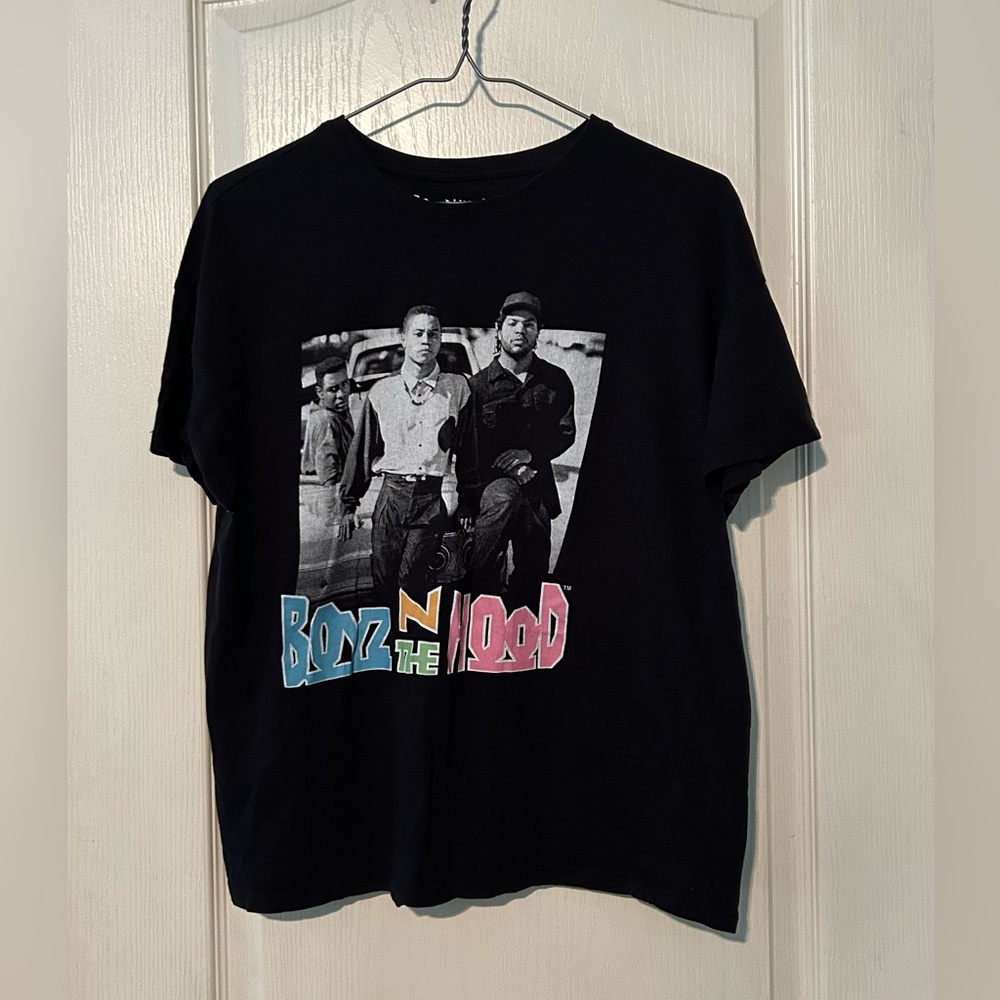 Black Graphic Boyz N The Hood T-Shirt